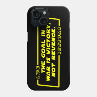 The Goal In War Is Victory Phone Case