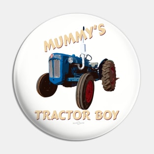 Mummy's tractor boy Pin