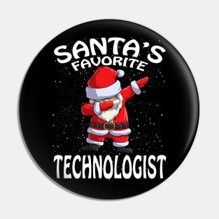 Santas Favorite Technologist Christmas Pin