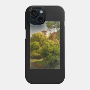 Gardens Below the Palace Walls Phone Case