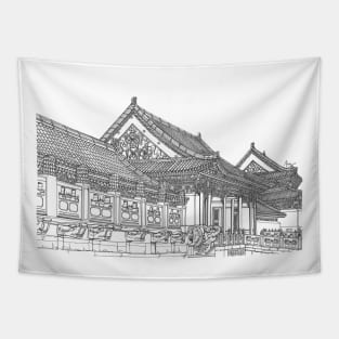 Forbidden City Tapestry