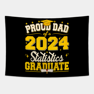 Proud Dad Of A 2024 Statistics Graduate Senior Student Tapestry