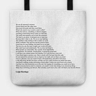 Leigh Bardugo Quotes Tote