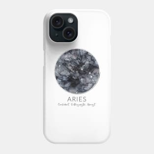 Aries Zodiac Moon Constellation Phone Case