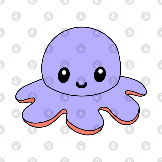 Purple Happy Octopus by Eclipse in Flames