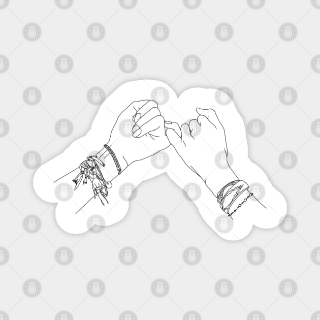 Pacto Juliantina - Pinky Promise [Small] Magnet by freddyhlb