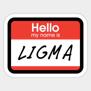 Ligma Nuts Sticker Blue Funny Stickers Adult Stickers -  Portugal