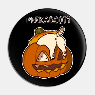 Peekabooty Halloween Cat Pin