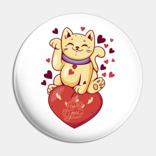 Heartcat Pin