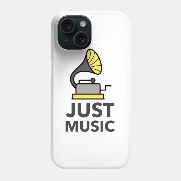 Just Music Phone Case by Jitesh Kundra