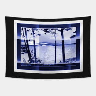 Lake Reflections-Available As Art Prints-Mugs,Cases,Duvets,T Shirts,Stickers,etc Tapestry