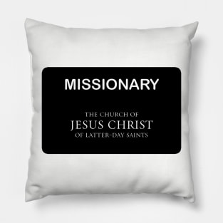 Missionary Badge Pillow