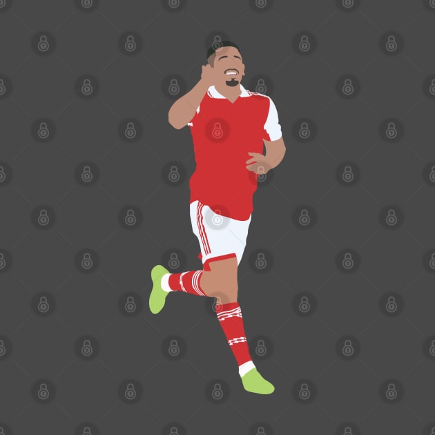 Gabriel Jesus Arsenal Forward 9 by Jackshun