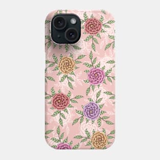 Colorful flowers pattern Phone Case