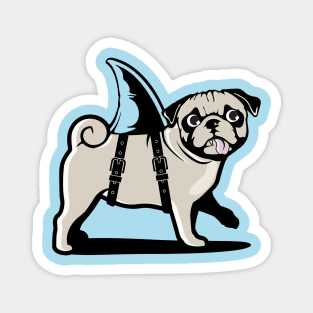 PUG SHARk Magnet