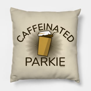 Caffeinated Parkie Pillow