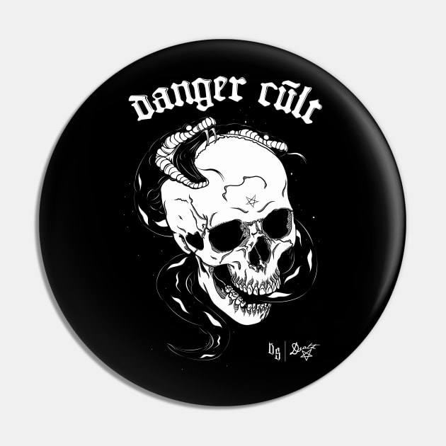 Danger cult Pin by Danger Stranger®