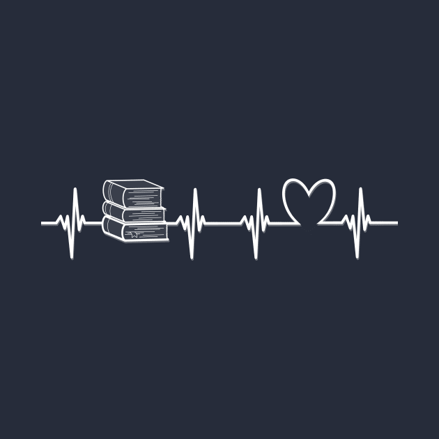 Heartbeat of Reading, white by LM Designs by DS