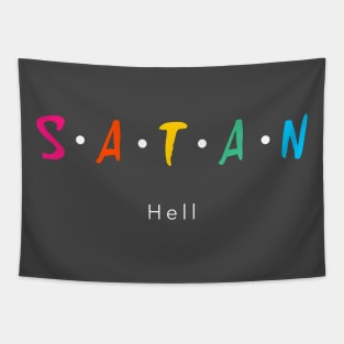 S A T A N Hell Tapestry