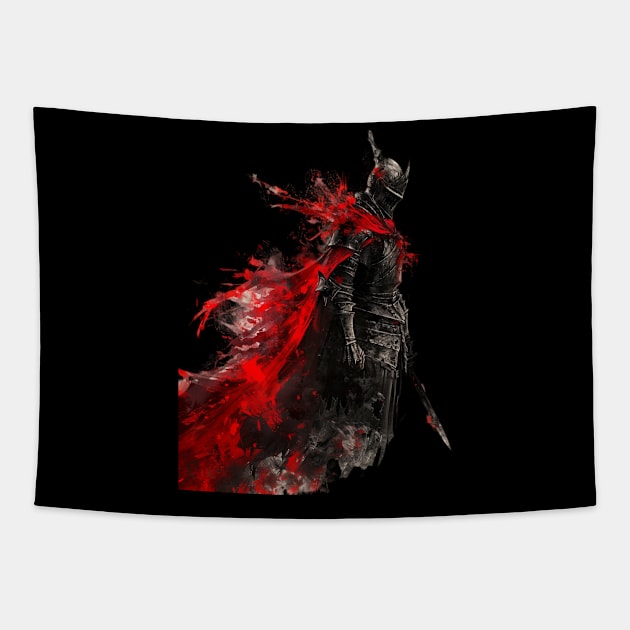 Link the Fire, Save the Dark Soul Tapestry by Church Green