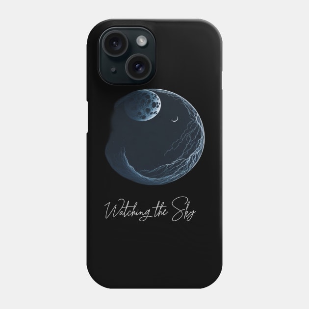 Watching the Sky Phone Case by Yolanda.Kafatos