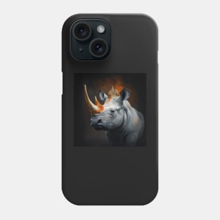 The Rhino King Phone Case