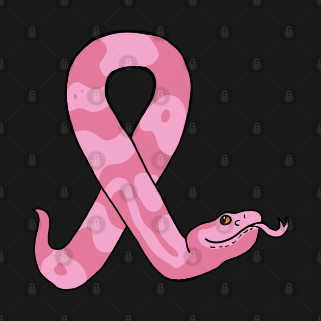 Pink Ribbon Copperhead Snake by SNK Kreatures