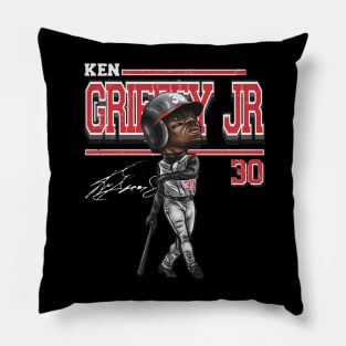 Ken Griffey Jr. Cincinnati Cartoon Pillow