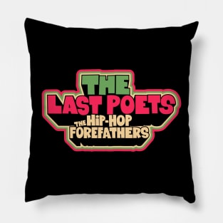 The Last Poets - Pioneers of Hip Hop and Champions for Black Rights Pillow