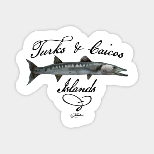 Turks & Caicos Islands Great Barracuda Magnet