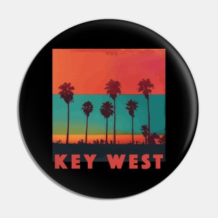 Key West (With Red Lettering) Pin