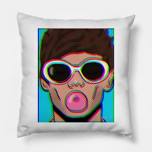 Vintage Glitch Pillow