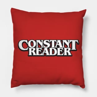 Constant Reader Pillow