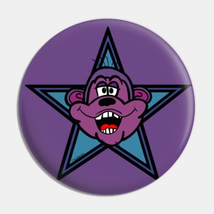 MonkeyHead Star Pin