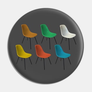 Shell Chairs Pin