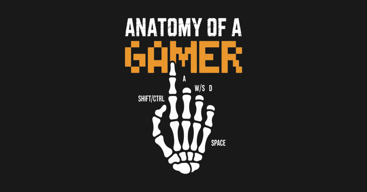 Anatomy Of A Gamer Pc Gaming Skeleton Keyboard - Anatomy Of A Gamer Pc ...