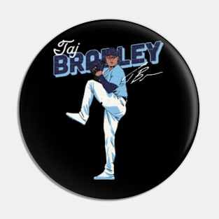 Taj Bradley Tampa Bay Retro Pin