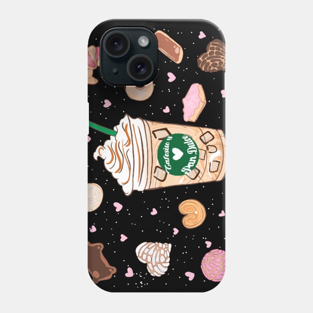 Cafesito y pandulce Phone Case by JustNadia