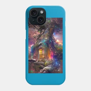 Beautiful House in a Tree in the Galaxy Phone Case