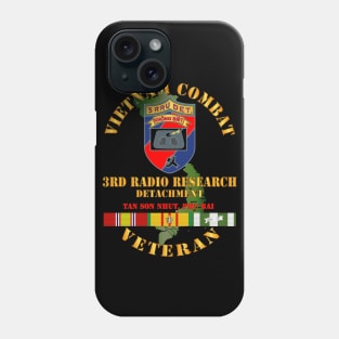 Vietnam Combat Vet - 3rd Radio Research Unit (RRU)  w VN SVC Phone Case