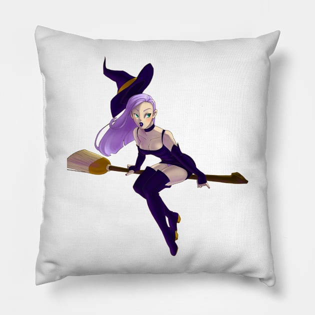 Witch Pillow by KaylaNostrade