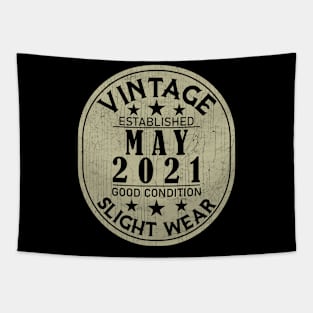 Vintage Established May 2021 - Good Condition Slight Wear Tapestry