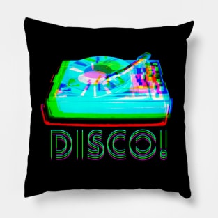 Disco Record Dance Party! Pillow