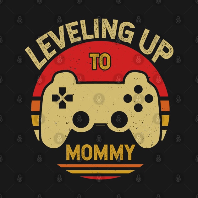 Leveling up to Mommy Gift For Mom by Tesszero