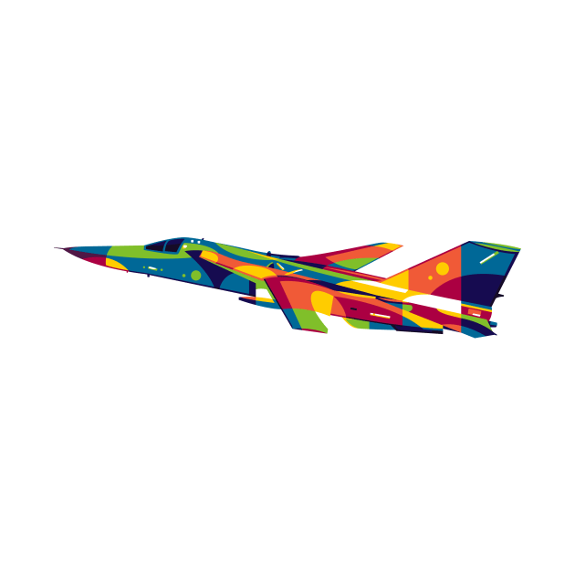 F-111 Aadvark by wpaprint