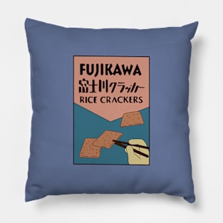 Fujikawa Rice Crackers Pillow