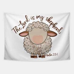 The Lord Is My Shepherd, Lord's Prayer, Christian Easter, Religious Tapestry