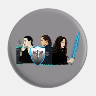 Holy Trinity of Wynonna Earp Pin