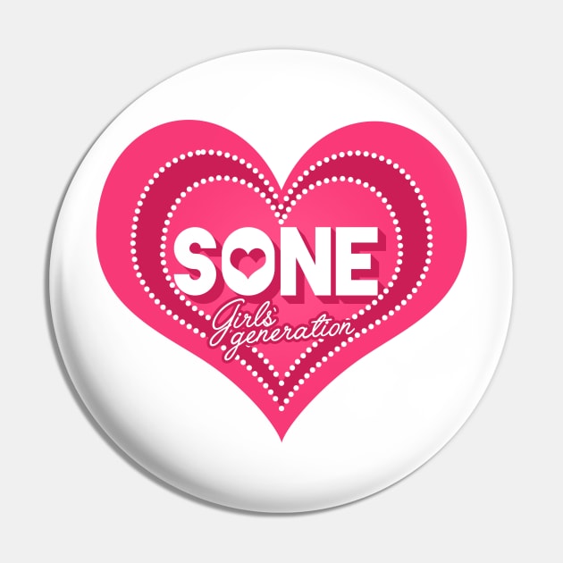 SONE Heart Pin by skeletonvenus