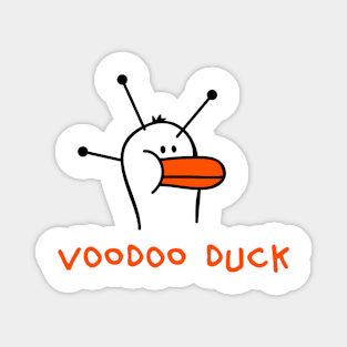 Voodoo Duck Magnet